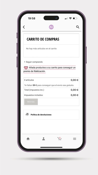 ALI Bebé Screenshot
