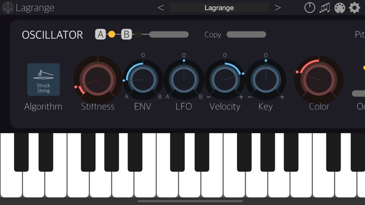 Lagrange - AUv3 Plug-in Synth screenshot-0