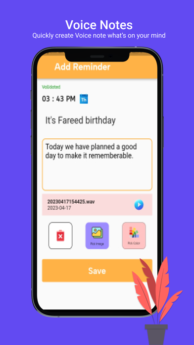 Nudge - Notes and Reminders Screenshot