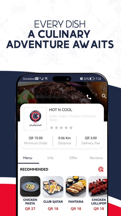 HOT N COOL - Food Delivery Screenshot