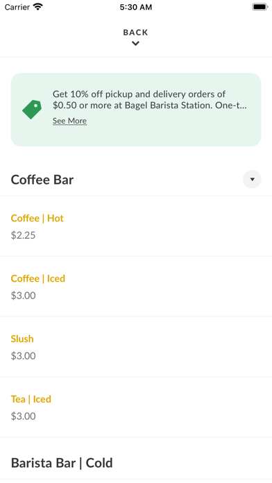 Bagel Barista Station Screenshot