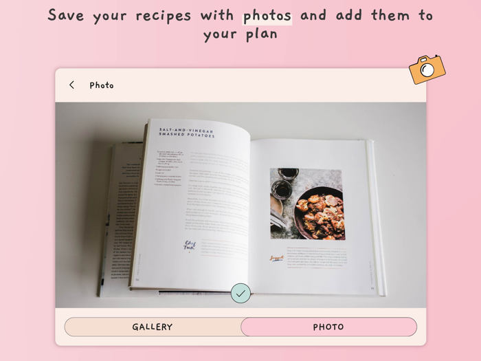 Meal plan template food diary