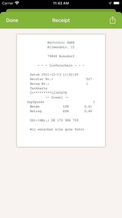 Alternoil Mobility Screenshot