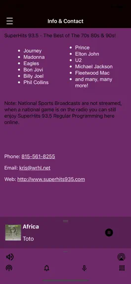 Game screenshot SuperHits 93.5 hack