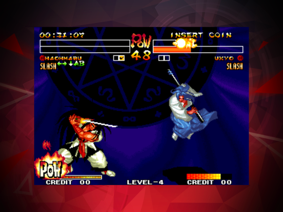 SAMURAI SHODOWN IV ACA NEOGEO iPad screenshot 4 - Games app