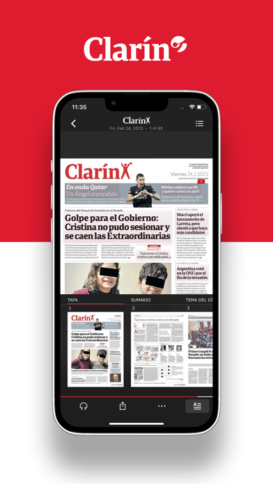 Kiosco Clarin Screenshot