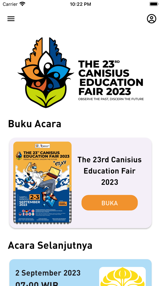 #2. Canisius Edufair 2023 (iOS) Podle: Hansel Susanto