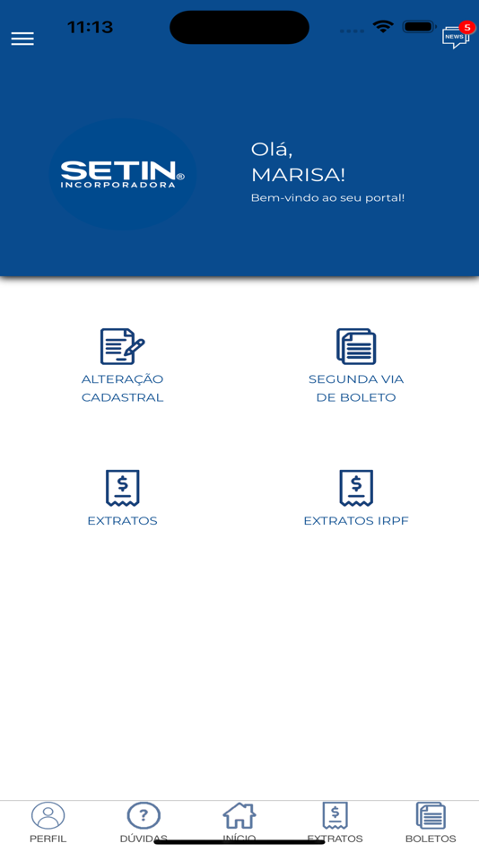 #5. Setin Cliente (iOS) 由: SEI INCORPORACAO E PARTICIPACOES SA