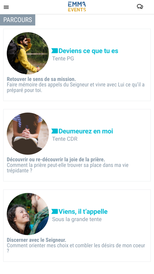#4. Emma Events (iOS) 由: Communauté de l'Emmanuel