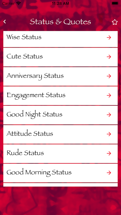 Love Quotes Latest Status Screenshot