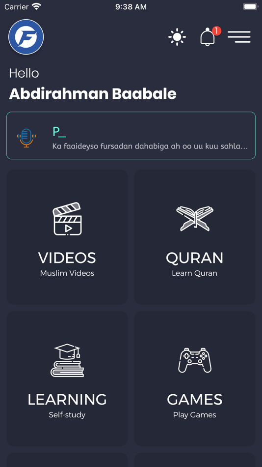 #4. Fariid (iOS) 由: Jamhuriya Technology Solutions