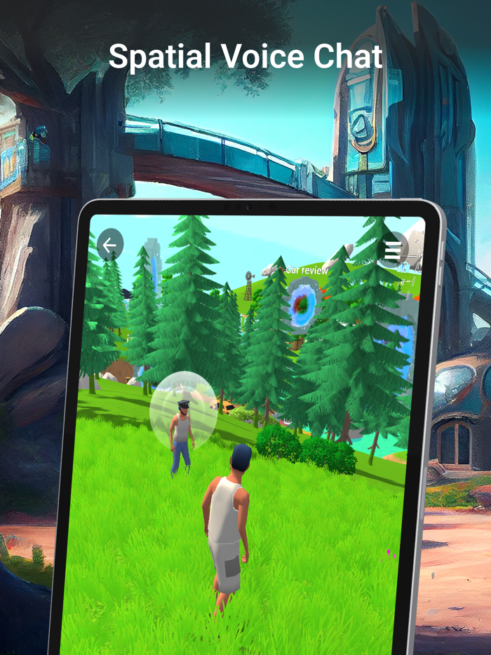 CommChat Metaverse VR Realm