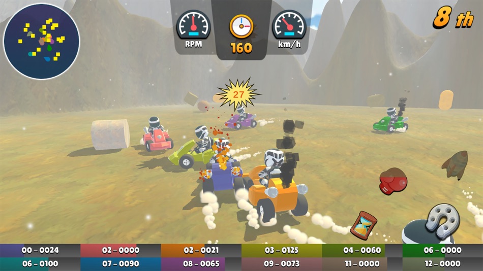 #9. Joyful Kart Crash (iOS) 由: 世恩 朱