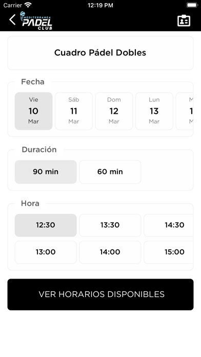 Mediterranea Padel Club Screenshot