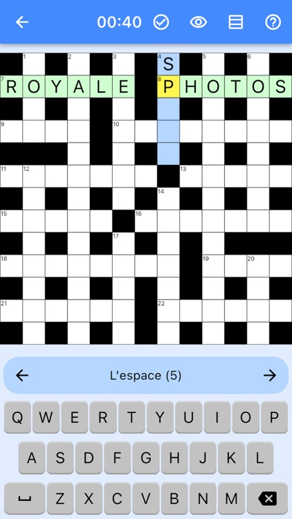 Dual-Language Crosswords screenshot-5