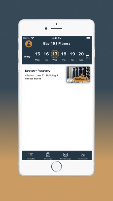 Bay 151 Fitness Screenshot