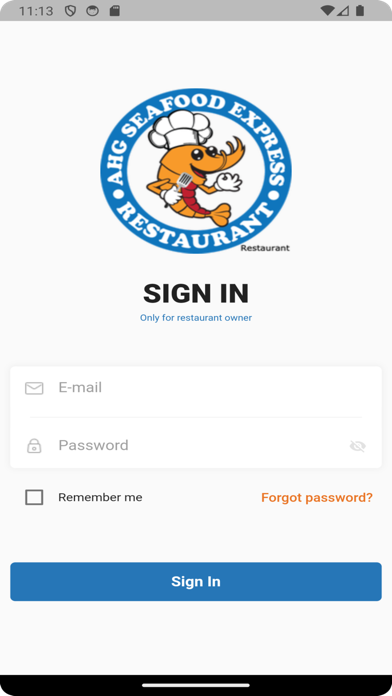 SeaFood Express Restaurant Screenshot