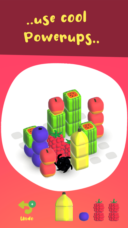 #3. Chunk Fruits - Match-3 Puzzler (iOS) 由: Marc Seibert
