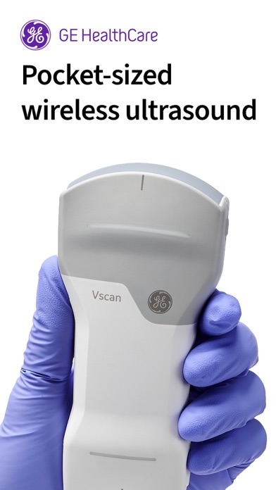 Vscan Air Wireless Ultrasound Screenshot