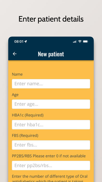 Centurion Insulin App Screenshot