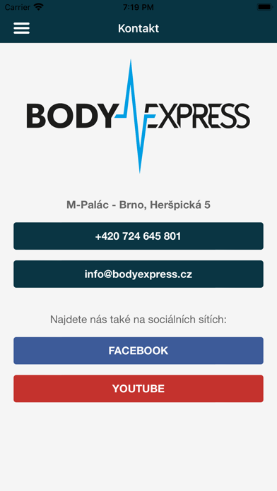 Body Express Screenshot