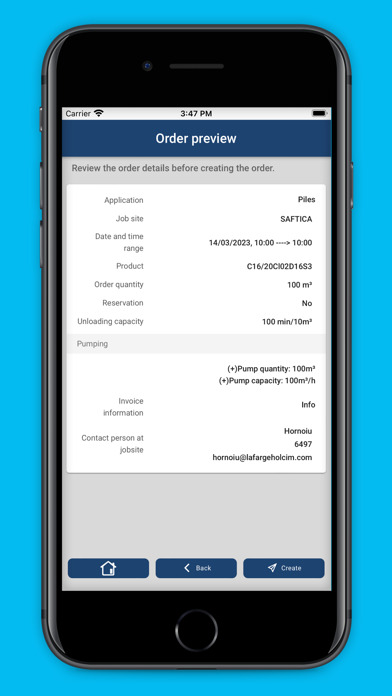 Holcim Direct Betoane Screenshot
