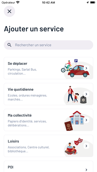 Sarlat l’appli Screenshot
