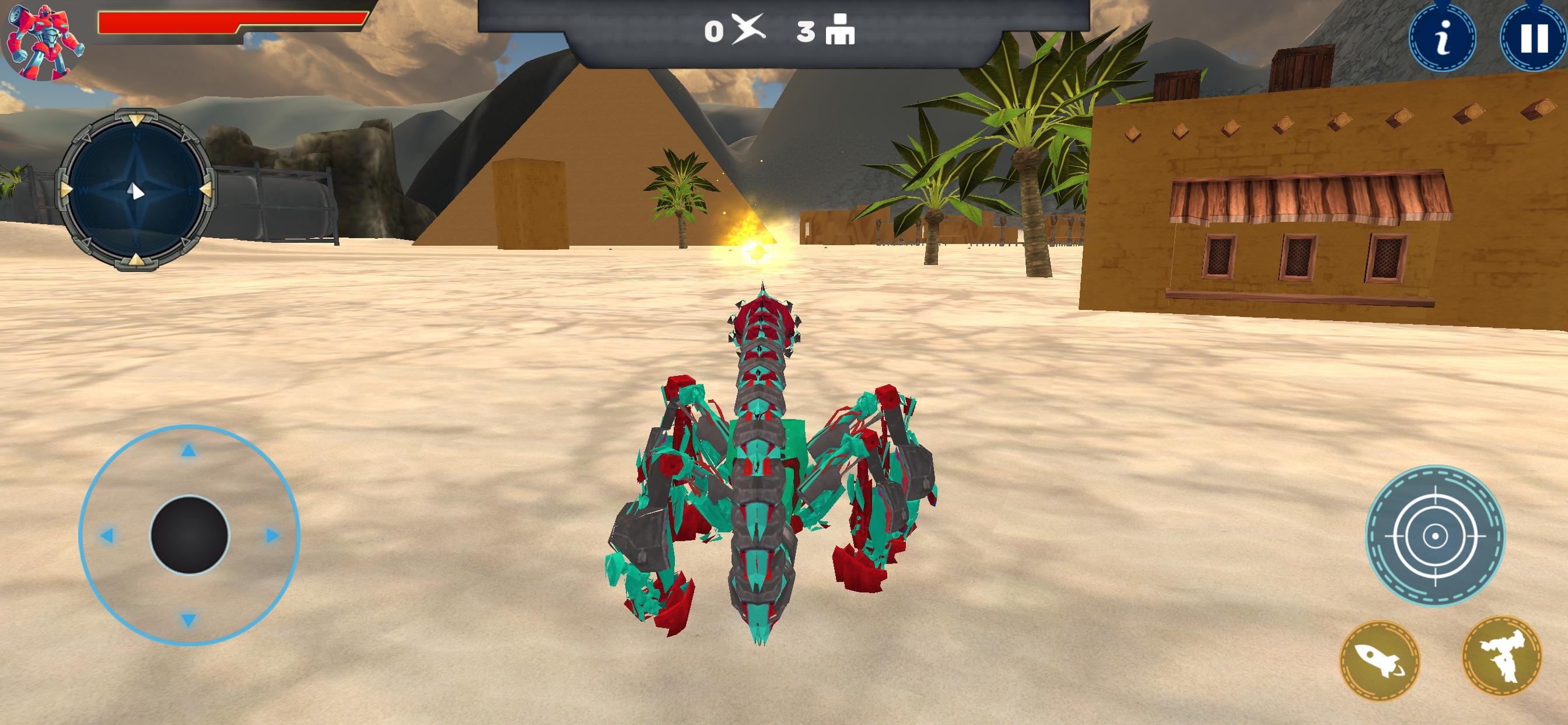 Scorpion Robot Transmute Wars