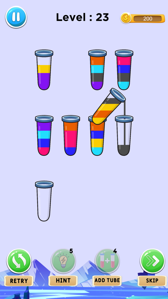 #4. Aquafy: Water Sort Puzzle (iOS) 由: Yumyapps