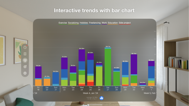 ‎Timelines Time Tracking Screenshot