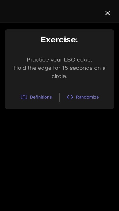 Edge Exercises Screenshot