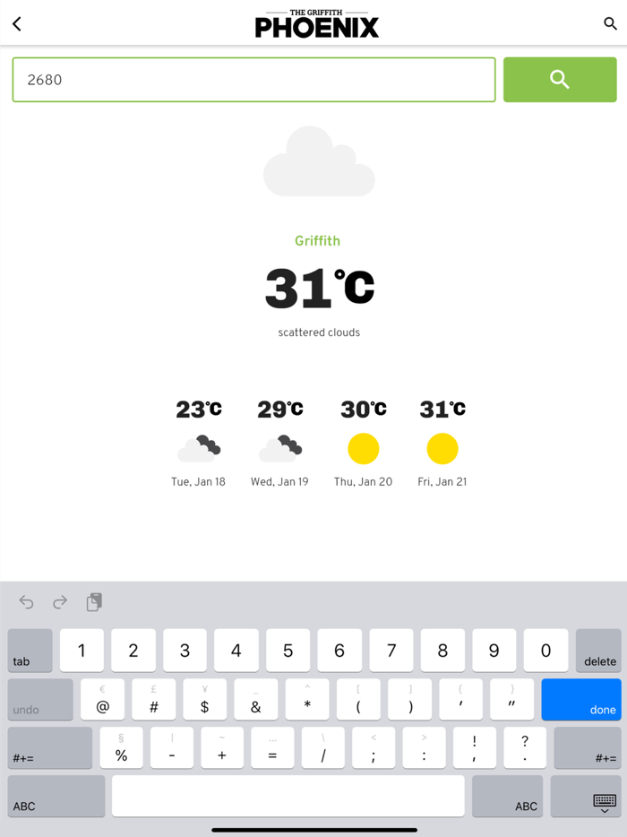 The Griffith Phoenix