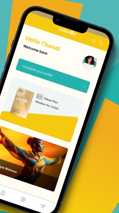 Pula Medical Aid Member App Screenshot