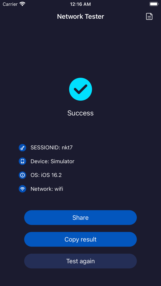 #3. Network Tester (iOS) Podle: 北京创奇易科技有限公司