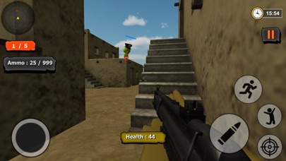Chicken Roosters Gun Fight Screenshot