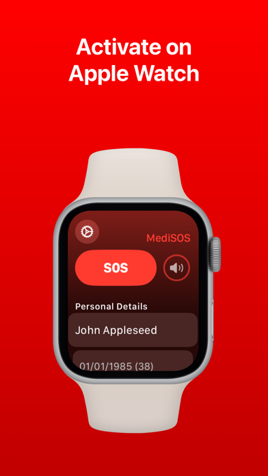 Screenshot #2 pour MediSOS - Medical Alert Siren