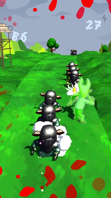 Newt vs Great Troll Migration Screenshot