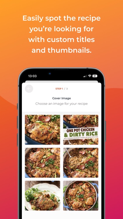 Fryup - Save Your Recipes