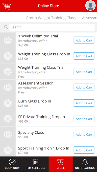Funktional Fitness Screenshot
