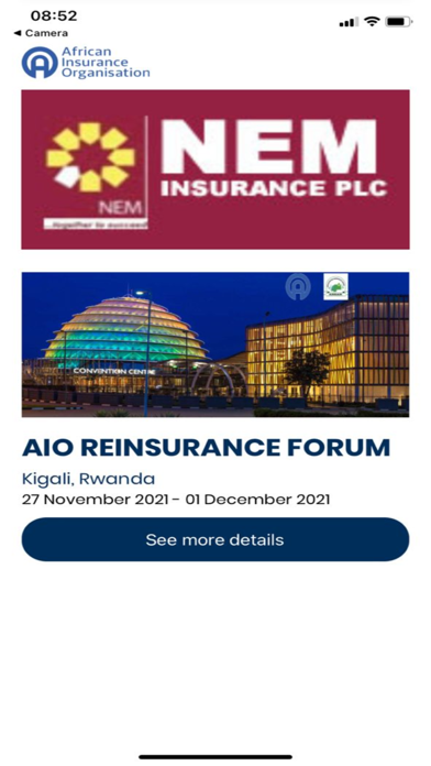 African Insurance Organisation Screenshot