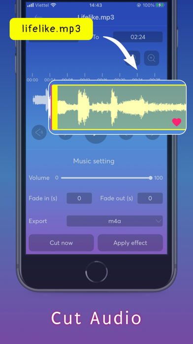 Video Editor - Videos to mp3 Screenshot