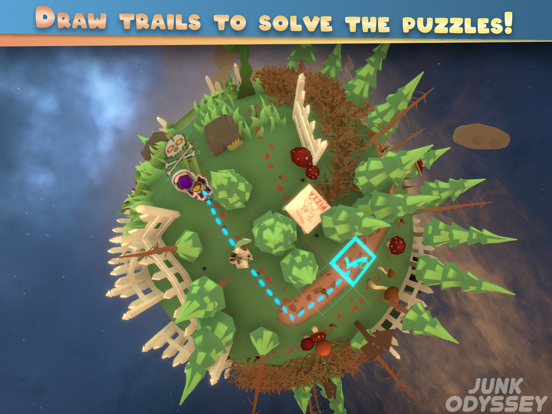 Junk Odyssey: Space Puzzle Fun iPad screenshot