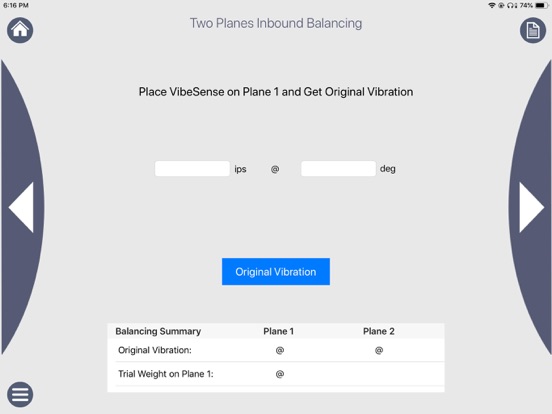 Screenshot #6 pour VibeSense Rotor Balance