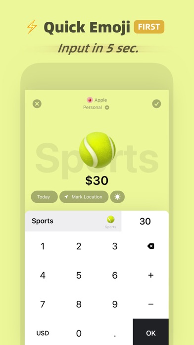 Money Cam: Expenses Tracker Screenshot
