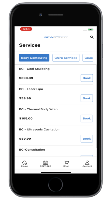 Spa Stinny Mobile Screenshot