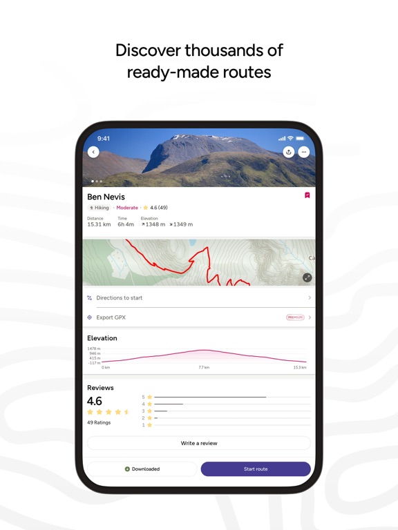 Screenshot #6 pour OS Maps: Walking & Bike Trails