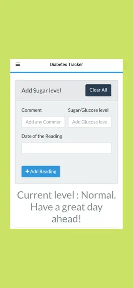 Game screenshot Glucose Diabetes Tracker apk
