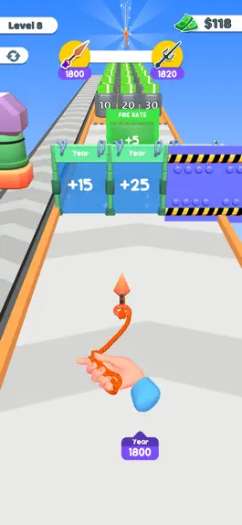 Game screenshot Rope Dart Run apk