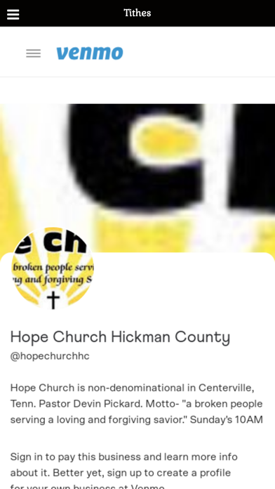 Hope Church Hickman Screenshot
