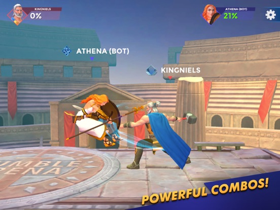 Rumble Arena - Super Smash iPad screenshot 1 - Games app